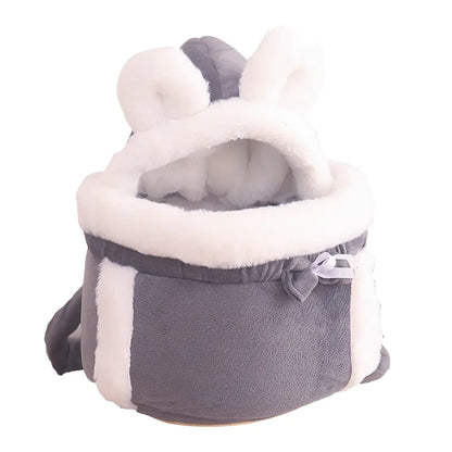 Cute cat/dog Backpack and Indoor Bed Combo