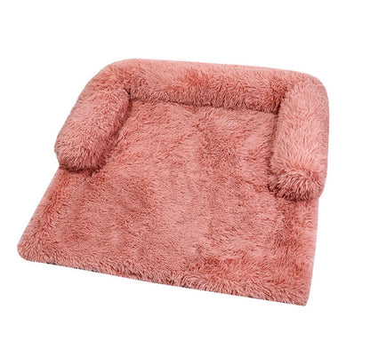 Plush Washable Bed/Blanket for Pets - Removable Nest